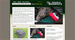 Desktop Screenshot of markeysaddlery.com.au